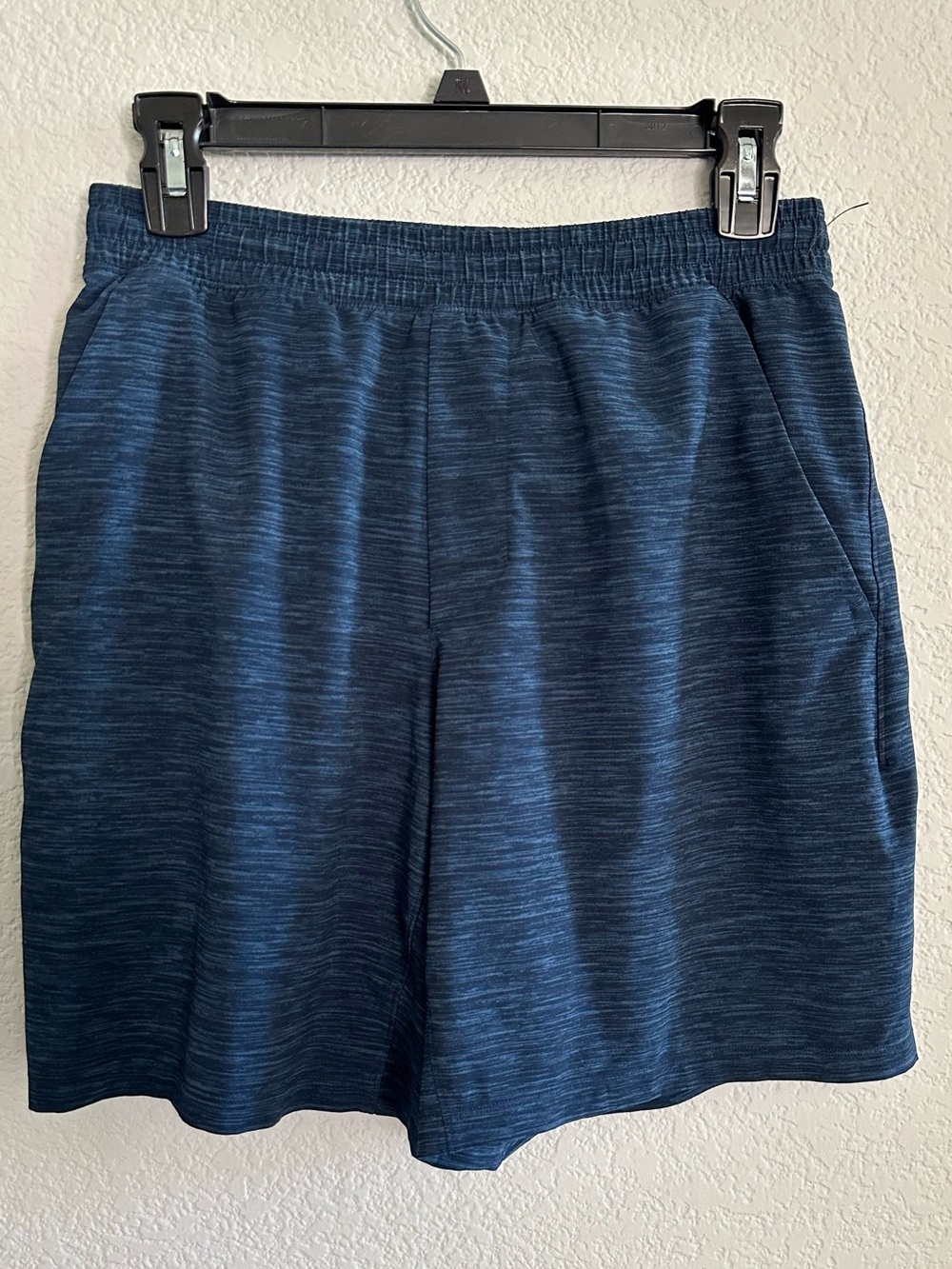 lululemon Pace Breaker Men's Navy Heather Performance Shorts